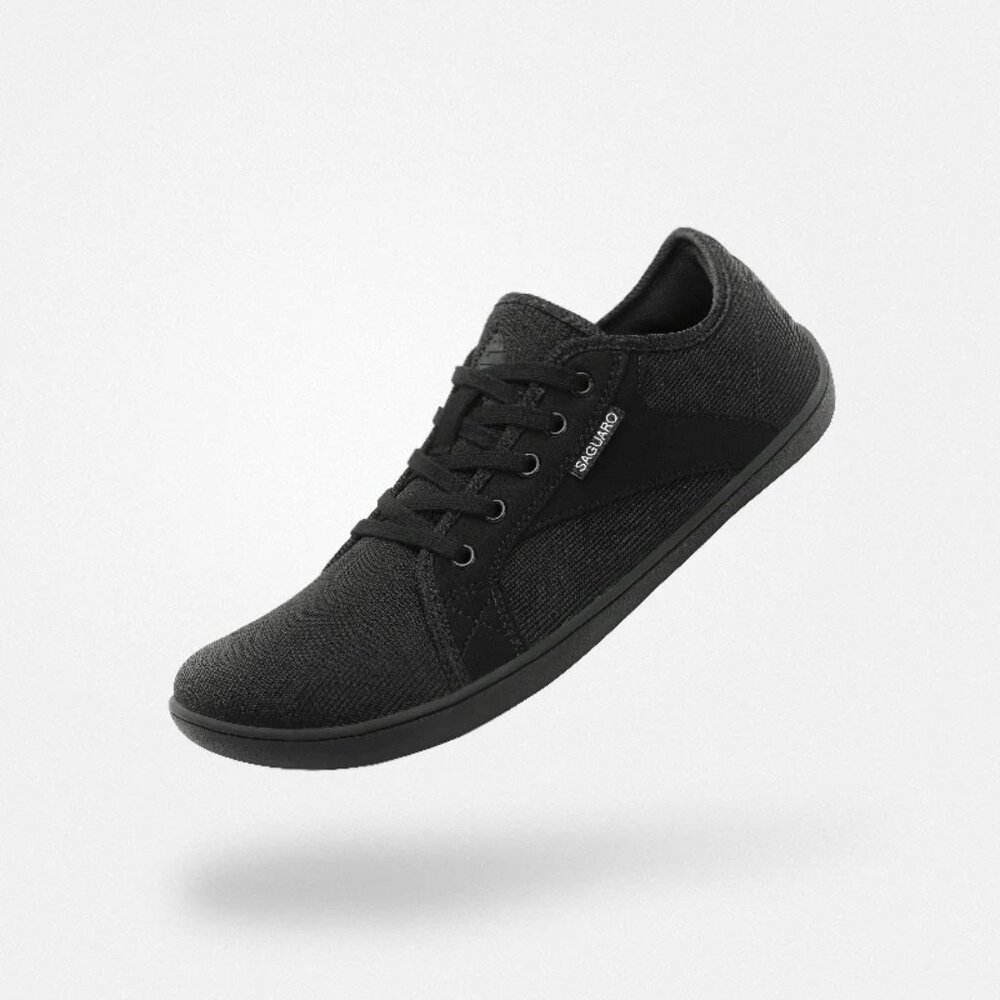 SAGUARO Luck I Barefoot Shoes US Women's 9 / Men's 7 Black Minimalist Barefoot S